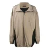 Oversized, letvægts-Track-jakke med lynlås “Neutrals” 625510TDO139577