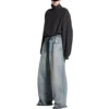Oversized, løse bukser “Light Blue” 786643TQW556379