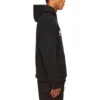Oversized popover-hettetrøje med script-logo “Black White” 674986TMVB51070