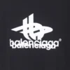 Oversized sports-T-shirt til lag-på-lag-look “Black White” 739028TPVF21070