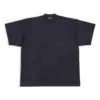 Oversized T-shirt med flapper “Black” 694576TMVJ21151