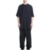 Oversized T-shirt med flapper “Black” 694576TMVJ21151