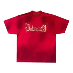 Oversized T-shirt med Heavy Metal-logo “Red” 739784TOVE16400