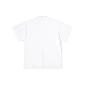 Oversized T-shirt med huller “White” 761460TPVD49000 Oversized T-shirt med huller “White” 761460TPVD49000