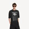 Oversized T-shirt til mænd fra The Song of the Highest Tower i sort