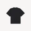 Oversized T-shirt til mænd med “Lady in Shades”-motiv i sort