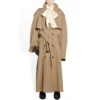 Oversized trenchcoat “Beige” 733764TNP099501