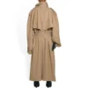 Oversized trenchcoat “Beige” 733764TNP099501