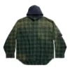 Oversized-trøje med hætte “Green” 746369TOM213328