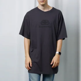 Oversized vasket interlock BB-T-shirt “Navy Black” 583214TFV658060