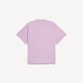 Oversized vintage surfer-T-shirt til kvinder i gammelrosa Oversized vintage surfer-T-shirt til kvinder i gammelrosa