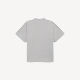Oversized vintage surfer-T-shirt til mænd i Balenciaga-grå