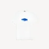 Oversized Wet Brush T-shirt til mænd i hvid Oversized Wet Brush T-shirt til mænd i hvid