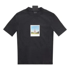 Paris By Day Tight Small Fit T-shirt “Black Faded” 745019TOVC71055 Paris By Day Tight Small Fit T-shirt “Black Faded” 745019TOVC71055