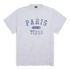 Paris France T-shirt, oversized “Heather Grey” 787349TRVO81300