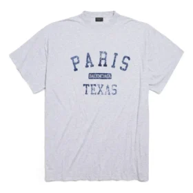 Paris France T-shirt, oversized “Heather Grey” 787349TRVO81300 Paris France T-shirt, oversized “Heather Grey” 787349TRVO81300