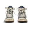 Paris høje Sneakers “Blue Destroyed Denim and Rubber” 688752W3RCL4090