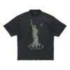 Paris Liberty T-shirt “Sort” 764235TQVR91083