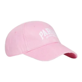 Paris Logo-baseballkasket “Light Pink White” 680748410B20697