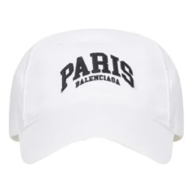 Paris Logo-baseballkasket “White” 680748410B29060