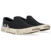 Paris Low Top Slip-On-sko “Washed Black Cotton” 710297W3RR51099