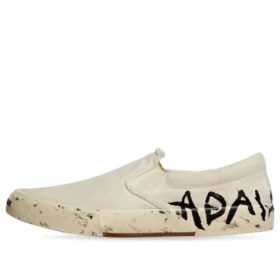 Paris Low Top Slip-On-sko “Washed White Cotton” 710295W3RR59010