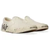 Paris Low Top Slip-On-sko “Washed White Cotton” 710295W3RR59010