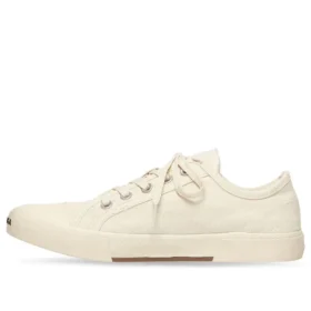 Paris Low Top Sneakers “Hvid, slidt bomuld og hvid gummi” 688754W3RC59090