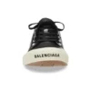 Paris Low Top Sneakers “Sort læder og hvid gummi” 688757W3RCB1090