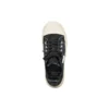 Paris Low Top Sneakers “Sort slidt bomuld og hvid gummi” 688754W3RC21090