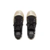 Paris Low Top Sneakers “Sort, slidt bomuld og hvid gummi med graffiti” 688754W3RR51099