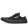 Paris Low Top Sneakers “Sort slidt bomuld og sort gummi” 688754W3RP21010