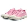 Paris Low Top Sneakers “Vasket lyserød bomuld og hvid gummi” 688757W3RC25590