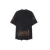 Paris Moon Upside Down T-shirt, oversized “Black Faded” 698811TOVT31055