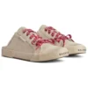 Paris Mules “Hvid slidt bomuld og hvid gummi” 693952W3PA59060