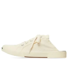 Paris Mules “Hvid slidt bomuld og hvid gummi” 693953W3RC69090