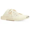 Paris Mules “Hvid slidt bomuld og hvid gummi” 693953W3RC69090