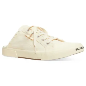 Paris Mules “Hvid slidt bomuld og hvid gummi” 693953W3RC69090