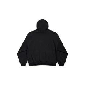 Paris Strass-hættetrøje i Large-pasform “Black” 803265TRVL41000