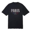 Paris Strass T-shirt-kjole “Black” 777750TRVL71000