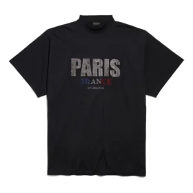 Paris Strass T-shirt Oversized “Black” 787349TRVL51000 Paris Strass T-shirt Oversized “Black” 787349TRVL51000