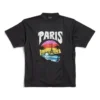 Paris Tropical T-shirt Medium Fit “Sort” 764235TPVL91569