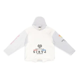 Paris Upside Down-hettetrøje, oversized “White” 698156TMVD19000 Paris Upside Down-hettetrøje, oversized “White” 698156TMVD19000