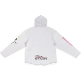 Paris Upside Down-hettetrøje, oversized “White” 698156TMVD19000 Paris Upside Down-hettetrøje, oversized “White” 698156TMVD19000