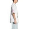 Paris Upside Down T-shirt, oversized “White” 698811TMVC9900