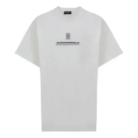 PDF-logo-T-shirt i oversize-størrelse “Off White” 676589TLVF79016