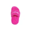 Pelsbeklædte 80 mm højhælede sandaler “Pink” 656632W2DO15096