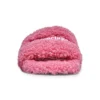 Pelsforede sandaler “Pink” 654261W2DO15596