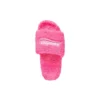 Pelsforede sandaler “Pink” 654261WBDZ05096