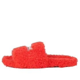 Pelsforede sandaler “Red” 654261W2DO16596